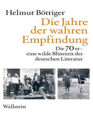 cover image of Die Jahre der wahren Empfindung